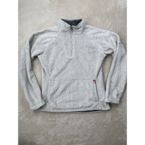 The North Face Jacket  Womens Medium 1/4 Zip Mossbud Fleece Kango Pocket